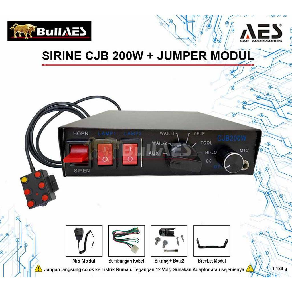 SIRINE CJB 200 8 SUARA PLUS JUMPER Hanya Modul I SIRINE 8 SUARA JUMPER TOAK