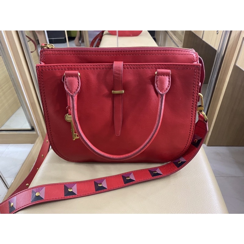 Preloved Tas Fossil Ori Jarang Dipakai Fullset