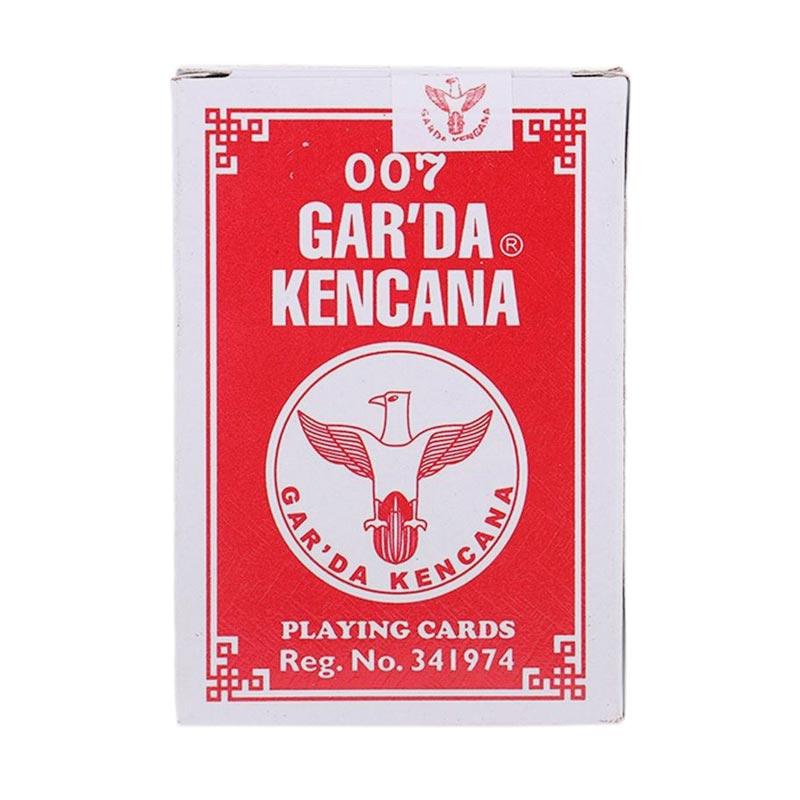 [1 Deck] Kartu Remi Garda Kencana 007 Kartu Poker Playing Cards - Random Colour