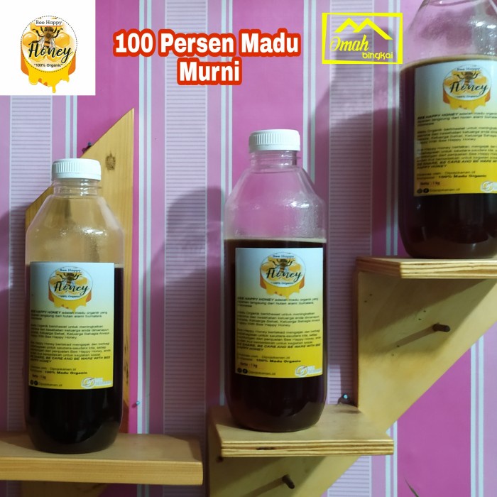 

NEW madu asli hutan / Bee Happy honey / 1 kg