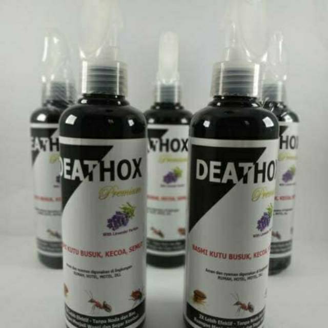 DEATHOX, obat racun pembasmi kutu busuk (bangsat), kecoa, semut