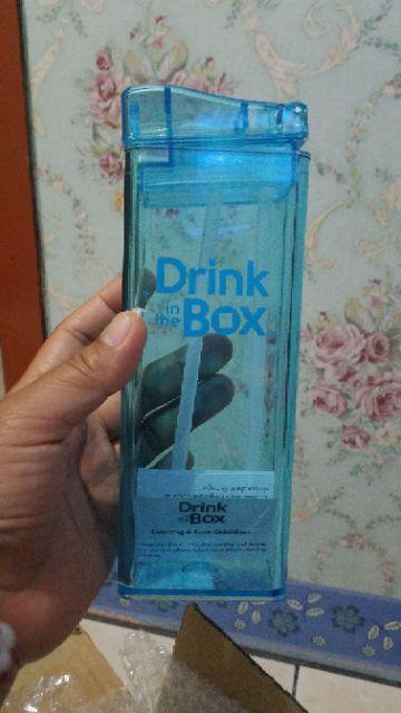 Drink In Box 355ml Botol Minum Anti Tumpah