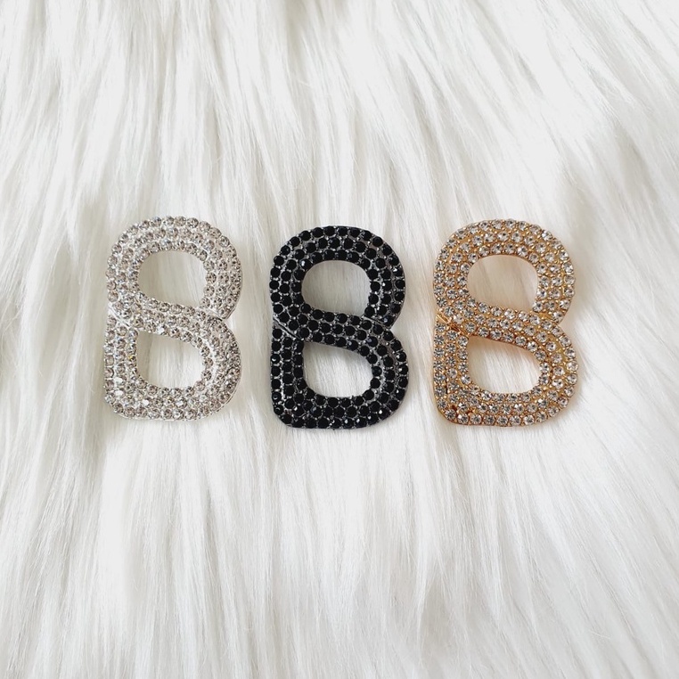 Bross button / Bros Button/ RM / Chanel Mutiara dan swarovski
