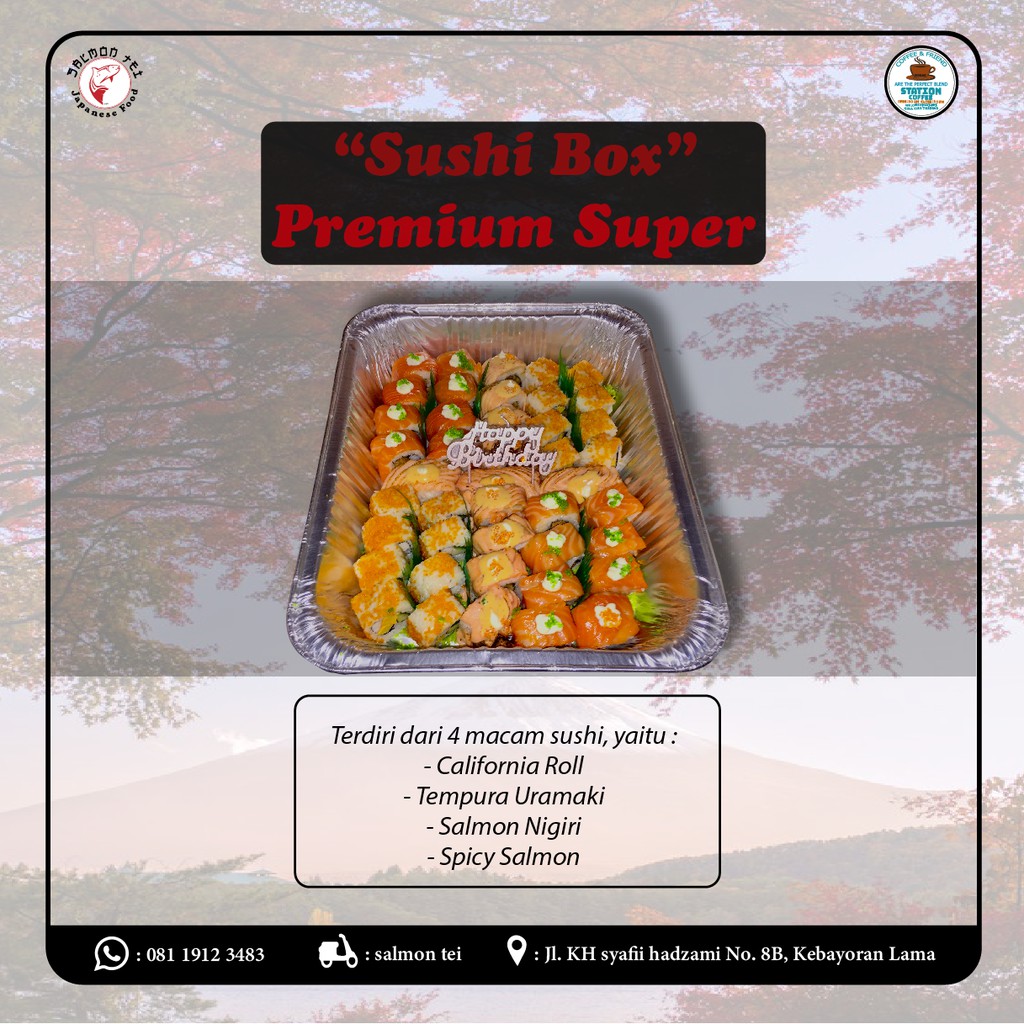 

Sushi Box Premium Super