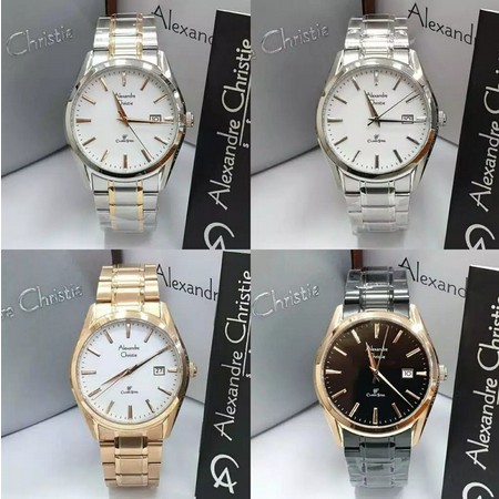 Jam Tangan Pria Original Alexandre Chrstie AC8554/8554/ac8554