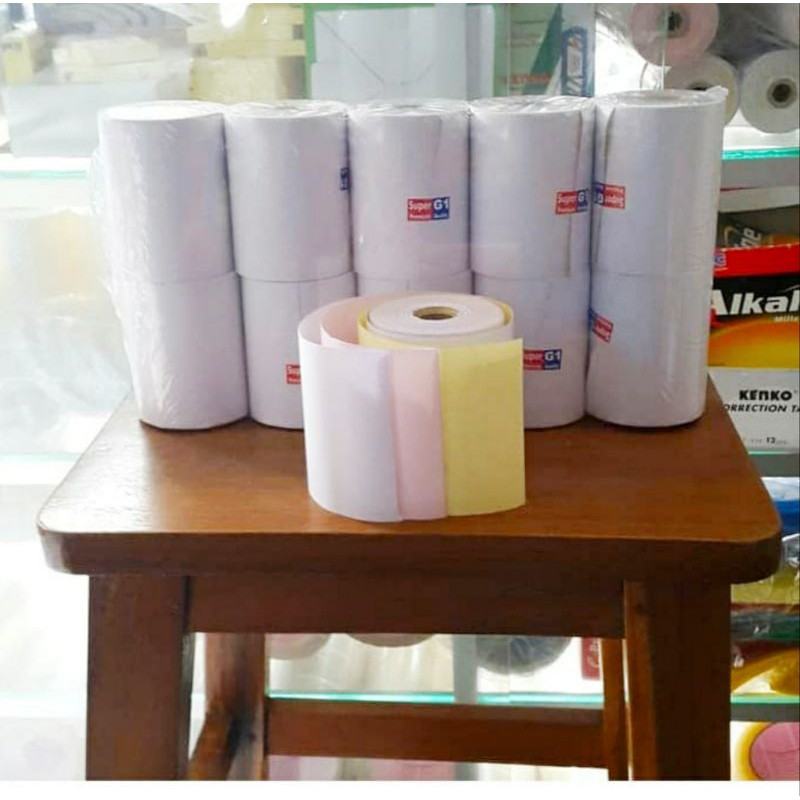 

Kertas struk kasir 75 x 60 ( 10 roll )