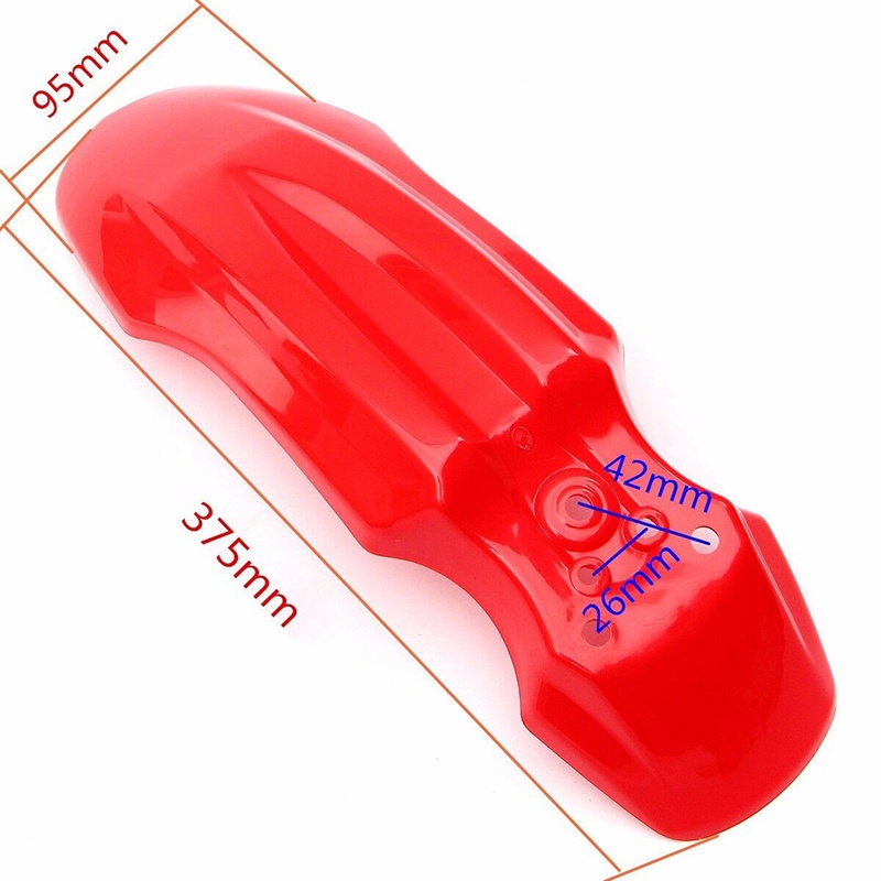 {LUCKID}Plastic Front Wheel Fender Protector For CRF50 XR50 Dirt Pit Bike 7 Colors