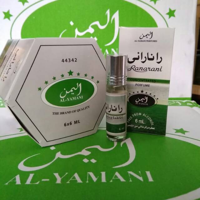 Promo grosir parfum  dobha kemasan 6ml aroma RANA RANI 100% non al kohol