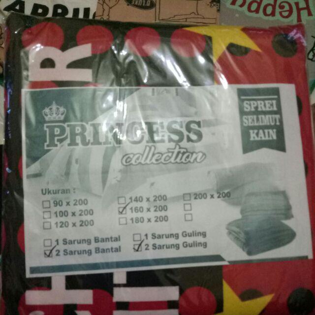 [𝐏𝐑𝐈𝐍𝐂𝐄𝐒𝐒] Sprei Murah Motif Bola / Sprei Motif Mu / Sprei Motif Anak Cowok / Sprei Homemade