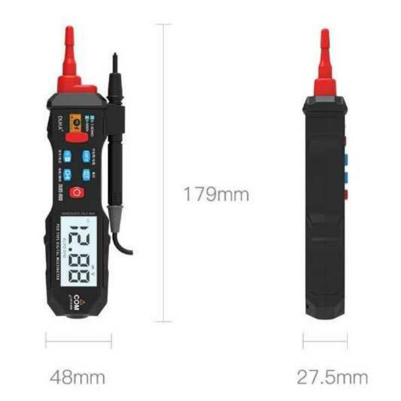 Multitester Mini Pocket Digital Multimeter AC/DC Voltage ESR Tester  DUKA- DLBS-600