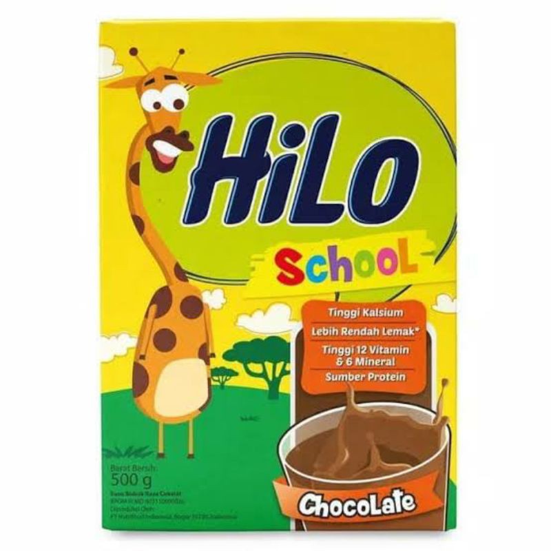 

Hilo School Rasa Coklat dan Vanilla Vegiberry 500gr