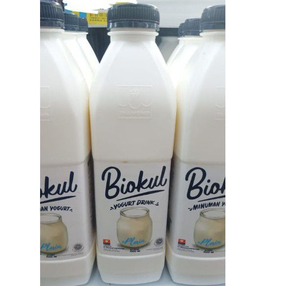 

BIOKUL YOGURT DRINK rasa PLAIN, STRAWBERRY, ORANGE 1 LITER - minuman yogurt