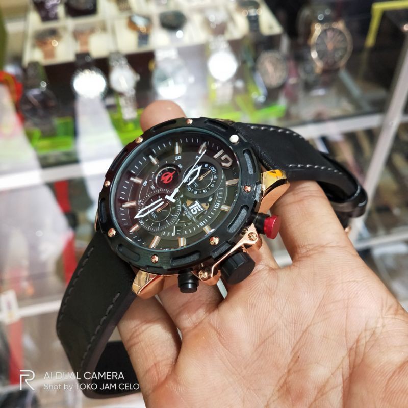 JAM TANGAN T5 ORIGINAL KULIT D200