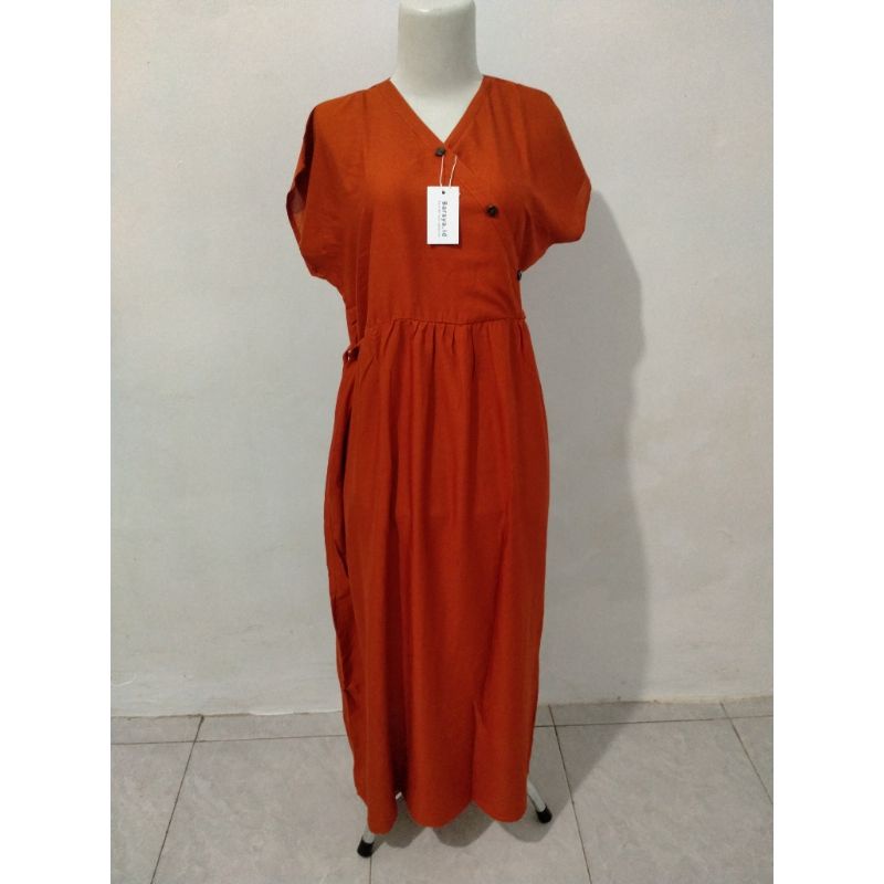 daster kimono polos busui