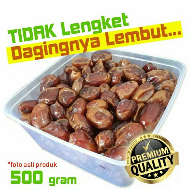 

Kurma kholas 500 gram asli madina istimewa bukan emirates atau mesir