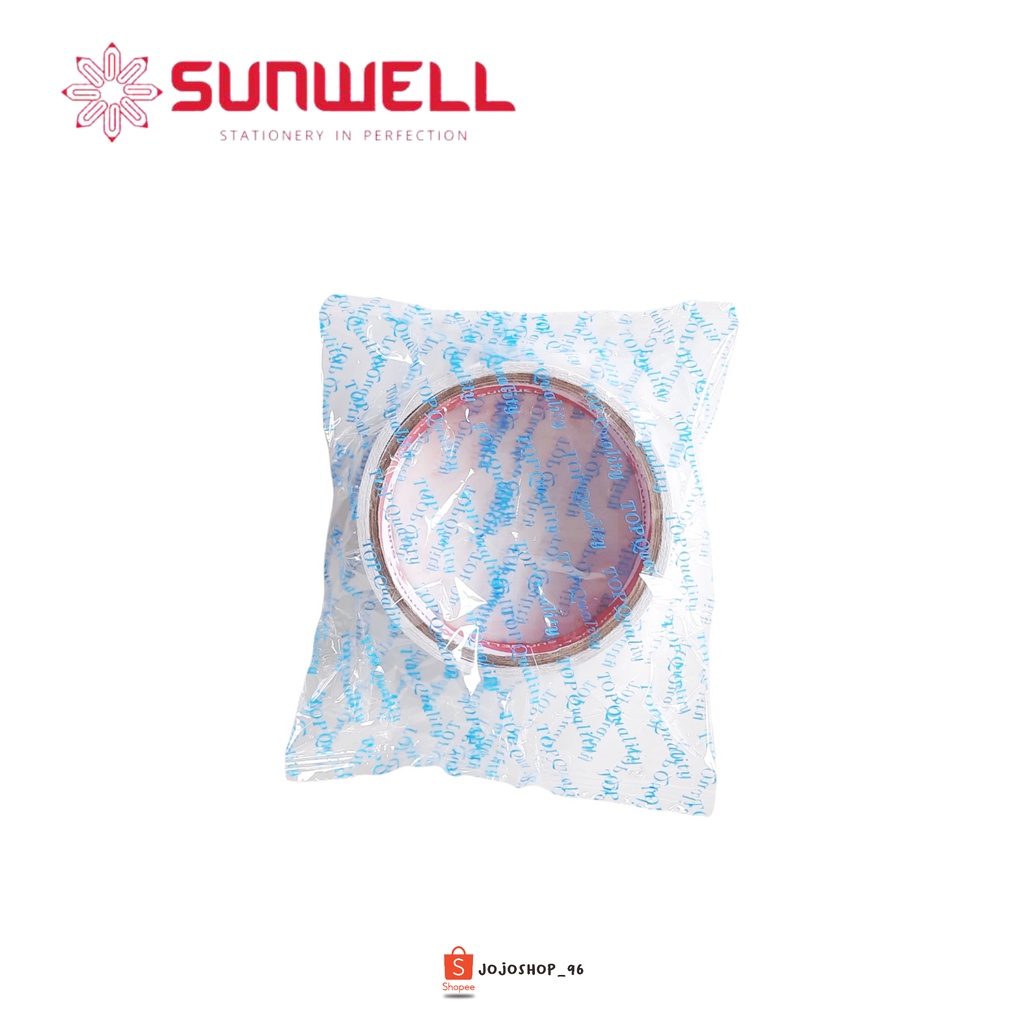 

Isolasi Double Tape Premium SUNWELL 1" Inch Besar Satuan (1pc)