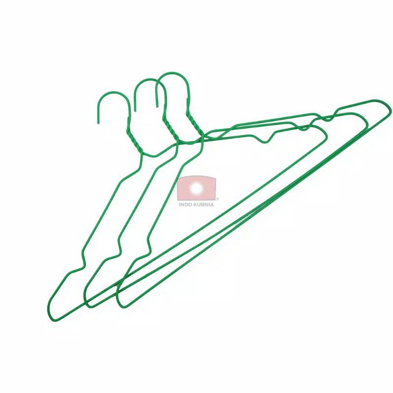gantungan baju warna/ hanger kawat warna coating