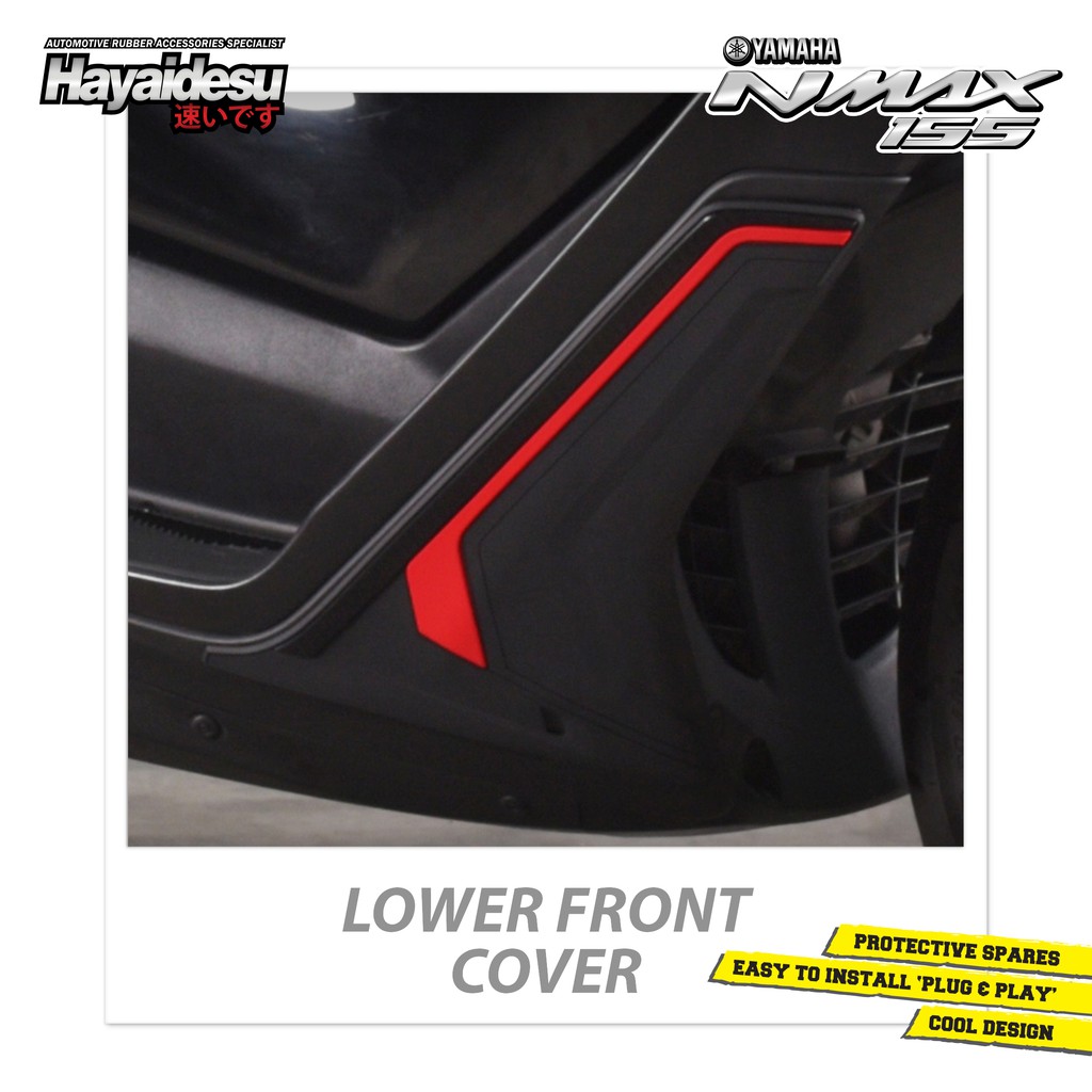

Hayaidesu Lower Front Side Protector Cover Yamaha Nmax Aksesoris Decal Variasi Carbon Pelindung Nmax