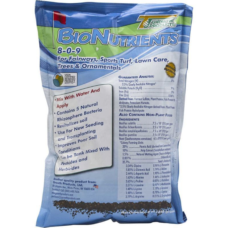 Pupuk PEMBENAHAN TANAH pupuk Bionutrients soluble 8-0-9 / 809 (8oz) Pupuk Biosimultan organik