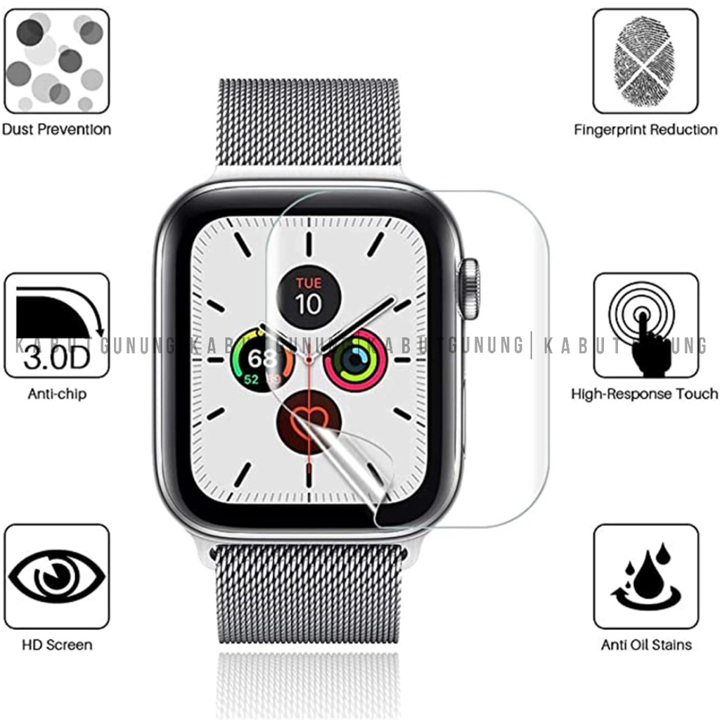 ANTIGORES 3D Hydrogel Film Screen Protector For Apple Watch 7 IWatch 7 41MM 45MM