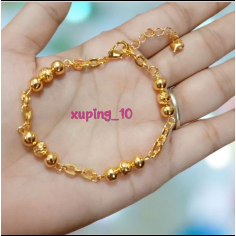 gelang tangan dewasa perhiasan xuping