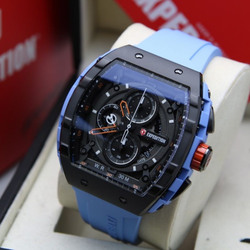 JAM TANGAN PRIA EXPEDITION 6782M BIRU