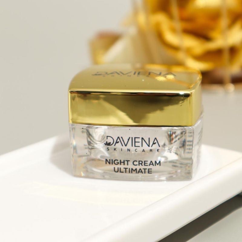 DAVIENA SKINCARE GOLD SERIES | BANJARMASIN | DAVIENASKINCARE |-NIGHT CREAM GOLD