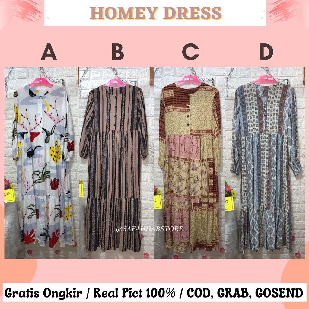 HOMEY DRESS SALE SERBA 100K