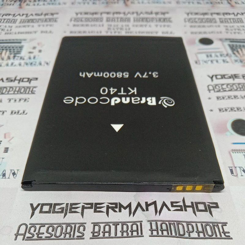 BATRE BATREI BATERAI BATTERY BRANDCODE KT40 KT 40 KT-40 B1F (5800 mAh) ORIGINAL BATERAI HANDPHONE