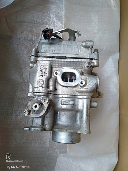 Blok Cylinder head blok Boring Seher Piston Yamaha Lexi Original Blok Kop Silinder head Lexi Ori