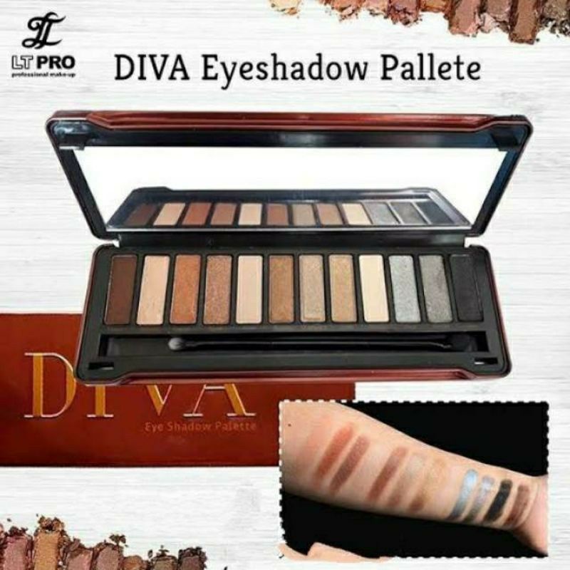 Lt Pro eye shadow Diva pallete