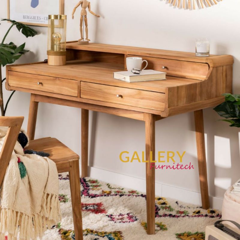 meja rias kayu jati jepara