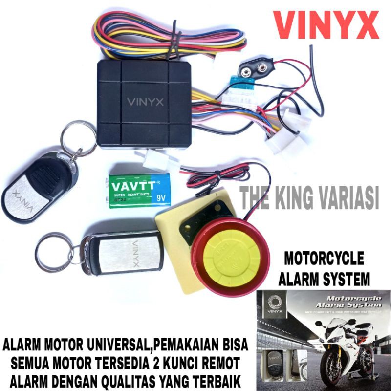Alarm kunci remot motor/Alarm motor anti maling/kunci kotantak remot motor
