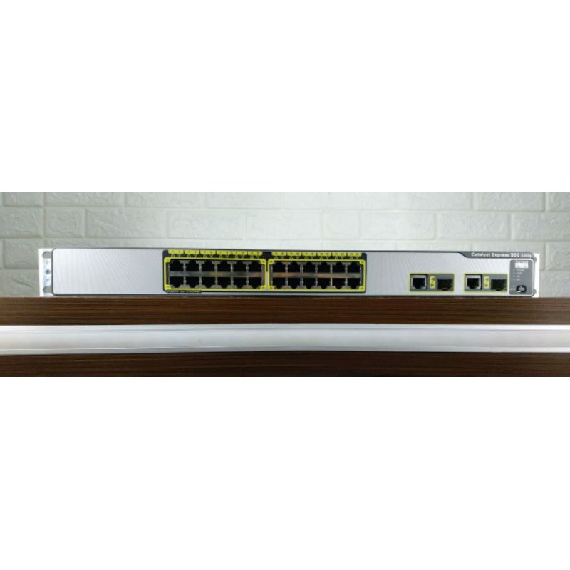 Cisco Catalyst Express 500 24PC VO2  switch 24 port Bergaransi dan Berkualitas