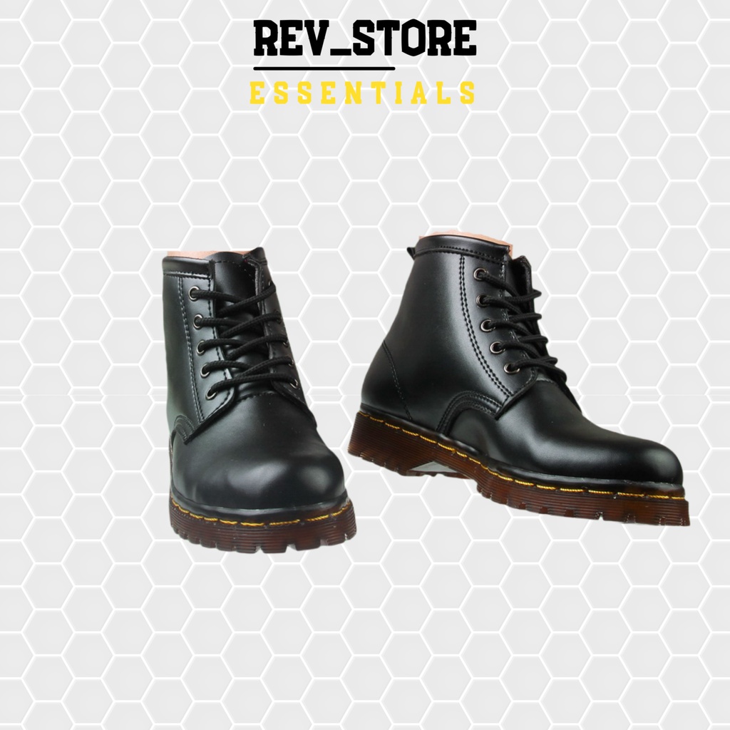 ☀ REV STORE ☀ Sepatu Docmart Boots Wanita Terbaru