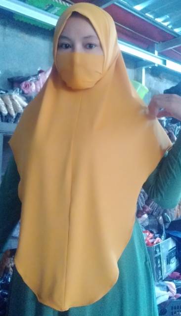 Hijab nikob masker