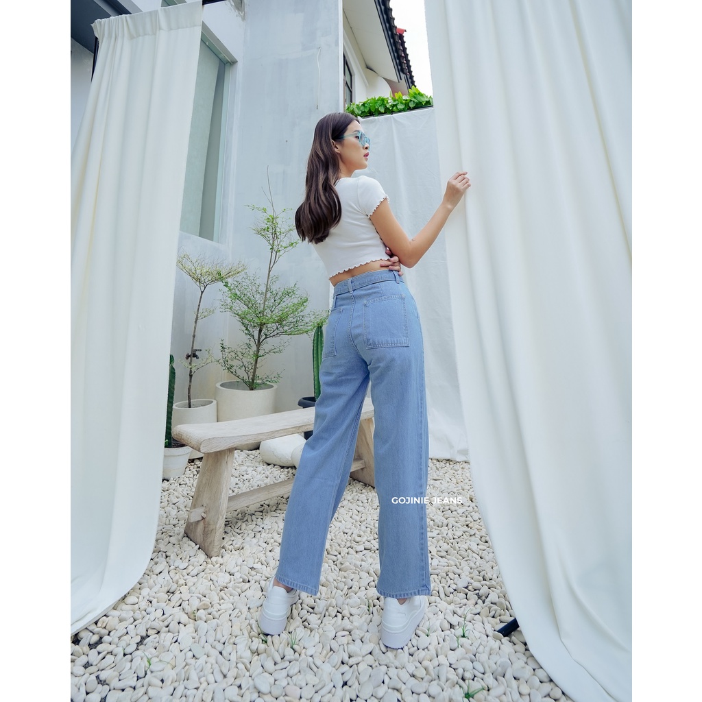 GOJINIEJEANS - Highwaist Comfort Cullotes Jeans - 4481 - COMFORT CULLOTES