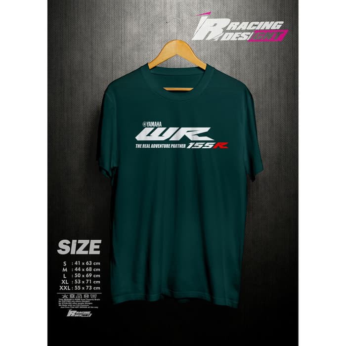 Kaos T-shirt Baju Yamaha WR155 R WR 155 R Kualitas Distro Terbaru -d2k
