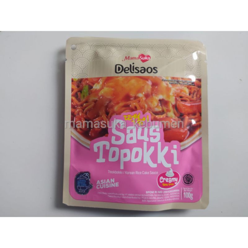 

MAMASUKA DELISAOS SAUS TOPOKKI