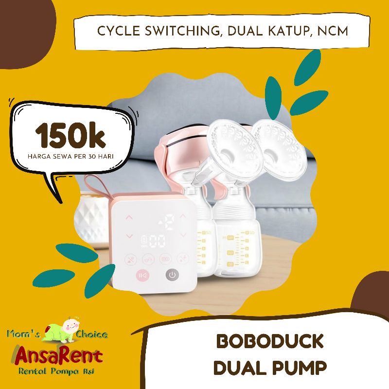 Sewa Boboduck Dual Pump 30 Hari