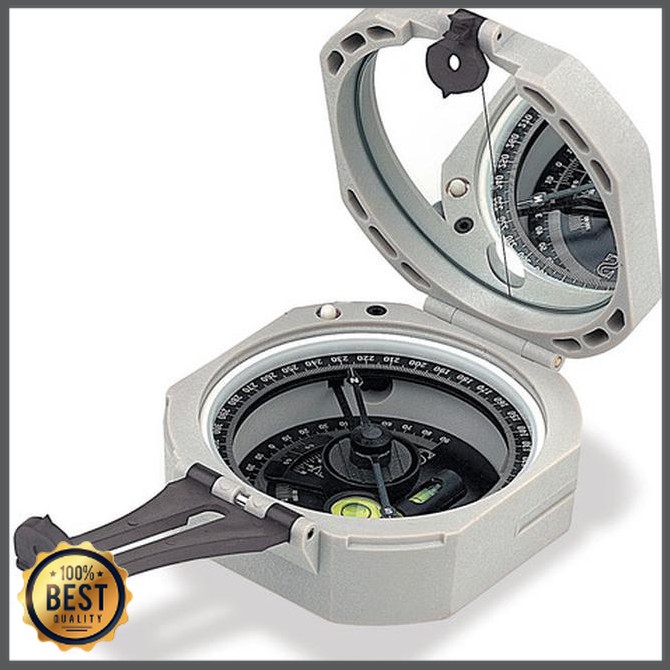 Original Cermin Brunton 5008 Compass - Kompas Geologi