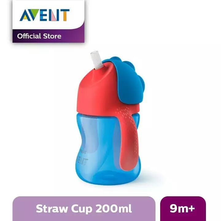 AVENT STRAW CUP 70Z SINGLE BOY / BOTOL MINUM