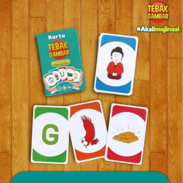 Kartu Tebak Gambar Murah Board Game