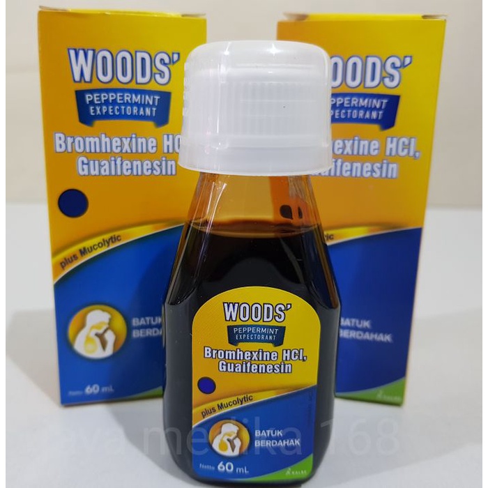 Promo Woods / Wood Biru Expectorant 60 Ml