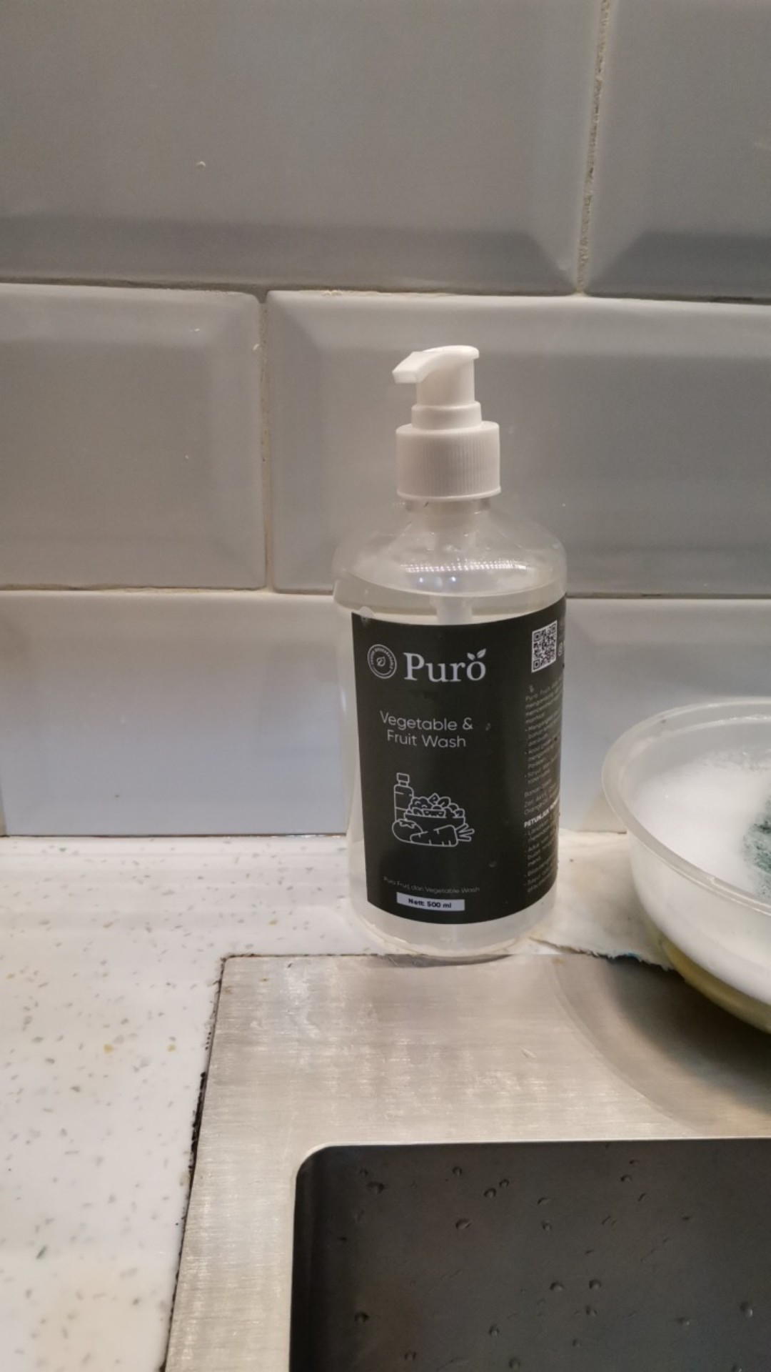 Puro Fruits & Vegetables Wash / Pencuci Buah Dan Sayur 500 Ml