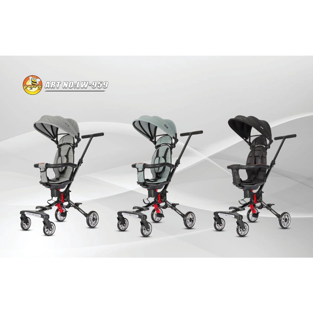 BABY STROLLER TRAVELLING PACIFIC LW-959 / Stroller Pacific LW 959