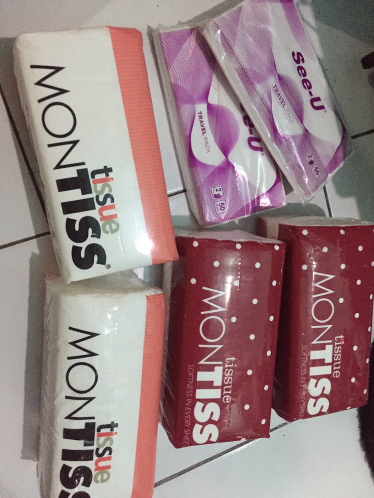 See-u Travel Pack Tissue 50 Sheets