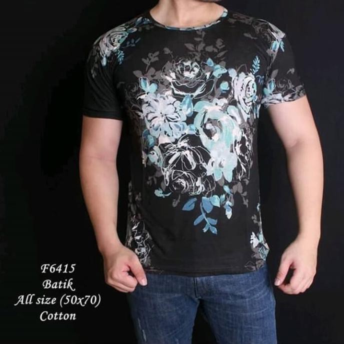 Sale Kaos Batik Pria Lengan Pendek Terbaru