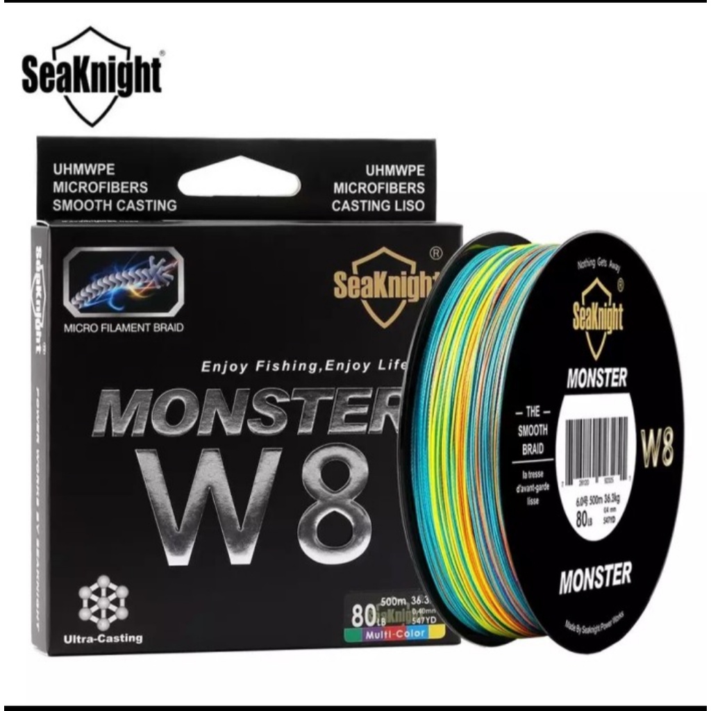 Senar PE mancing SEAKNIGHT x8 #8 - 100lb