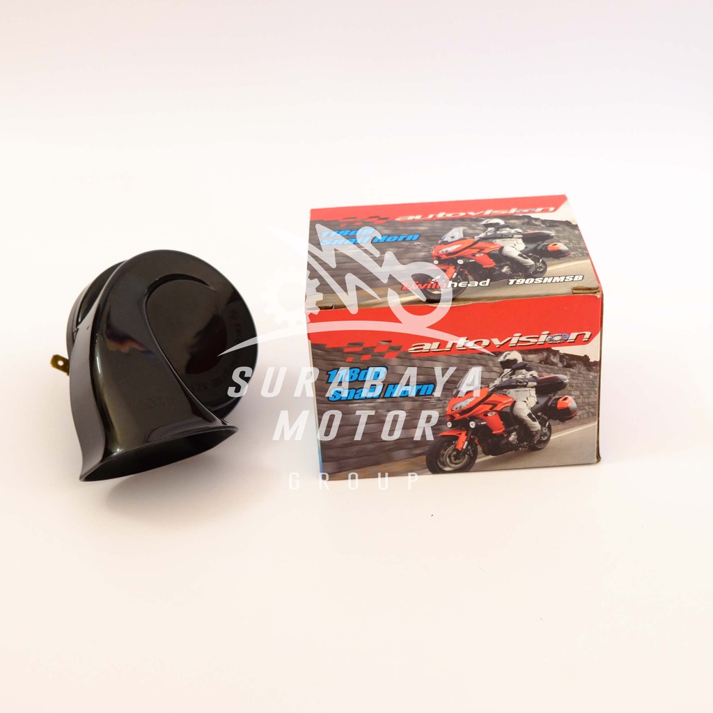 Bel Horn Klakson Keong Single Autovision Klakson Motor Mobil Snail Horn